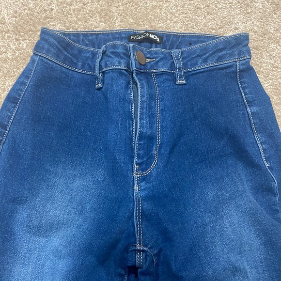 High Waist Flare Jeans - Picture 2 of 3
